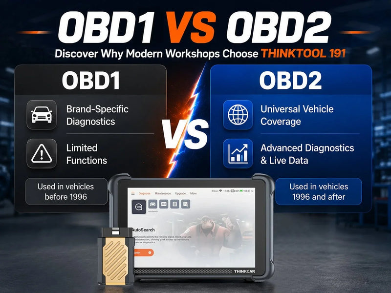 From OBD1 to OBD2: Why Your Next Scanner Should Be a THINKTOOL 191 - FairTools