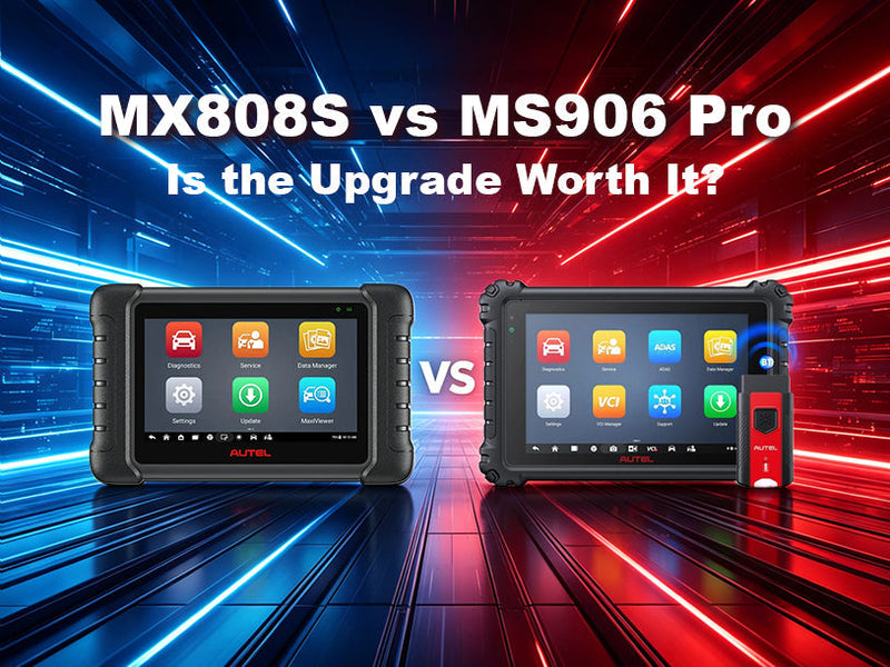 MX808S  vs MS906 Pro active test ecu coding