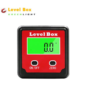2-Key Digital Angle Finder, Horizontal Inclinometer Level Box Measuring device