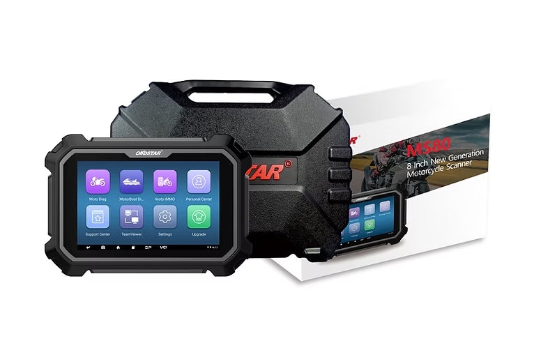 OBDSTAR MS80 Intelligent Motorcycle Scanner for Moto Diag Moto IMMO E-moto Diag ECU Flasher Tuning Obdstar