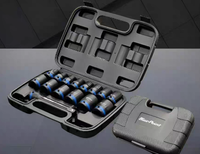 Blue Point 1/2 Drive Impact Socket Set, 15pcs BLP12ISS15 BluePoint