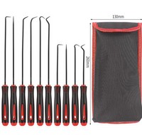 10pcs Pick & Hook Set Extra-Long & Mini Precision Oil Seal Pick Tool FairTools