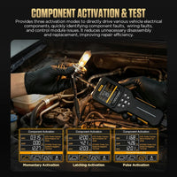 AUTOOL DM109 Automotive Circuit System Tester – Multimeter Oscilloscope 9-72V EV Hybrid Autool