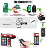 AUTEL IKEYAT003BL 3 Buttons Independent Universal Smart Key 5Pcs/set FairTools