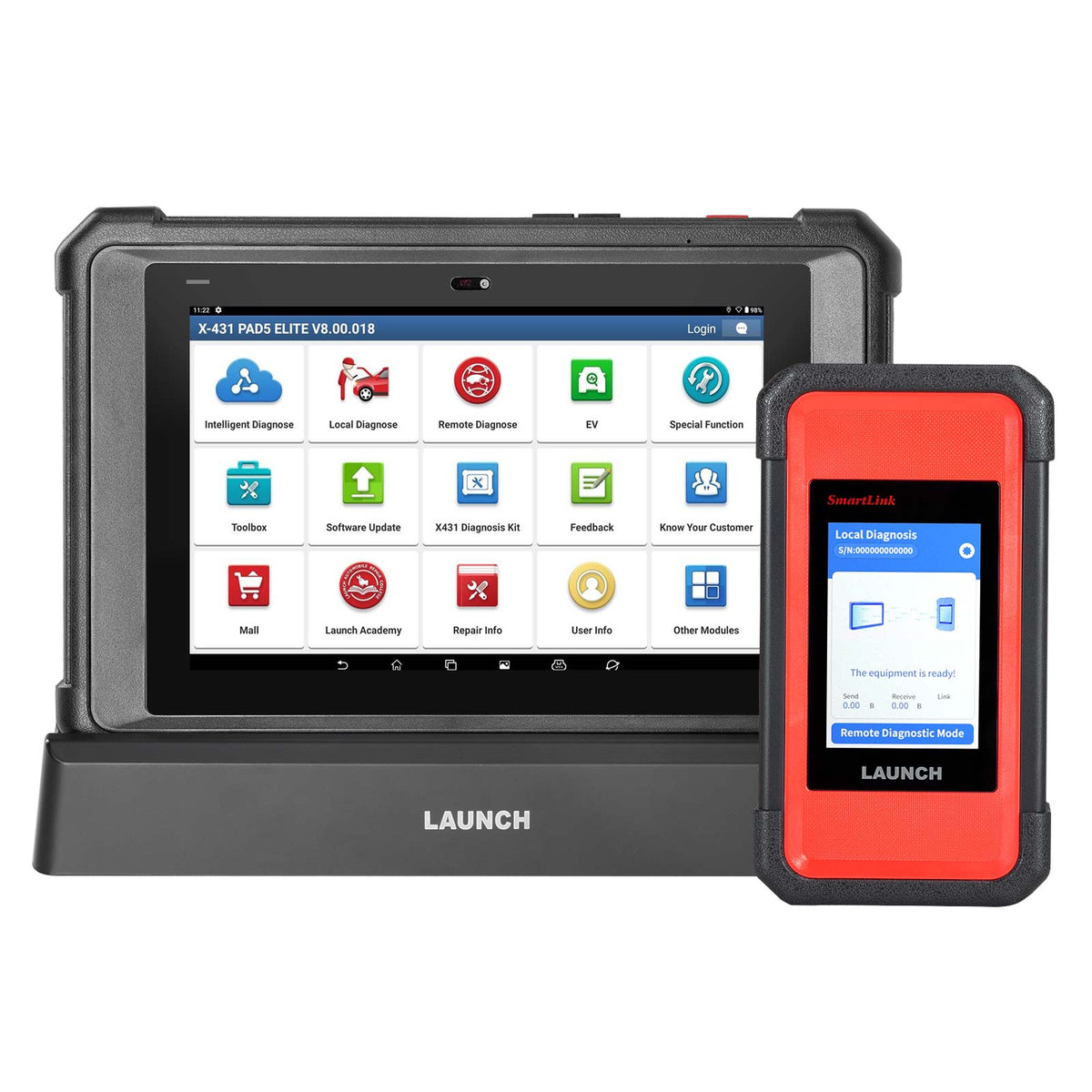 LAUNCH X431 PAD V ELITE Online ECU Programming Scan Tool LAUNCH