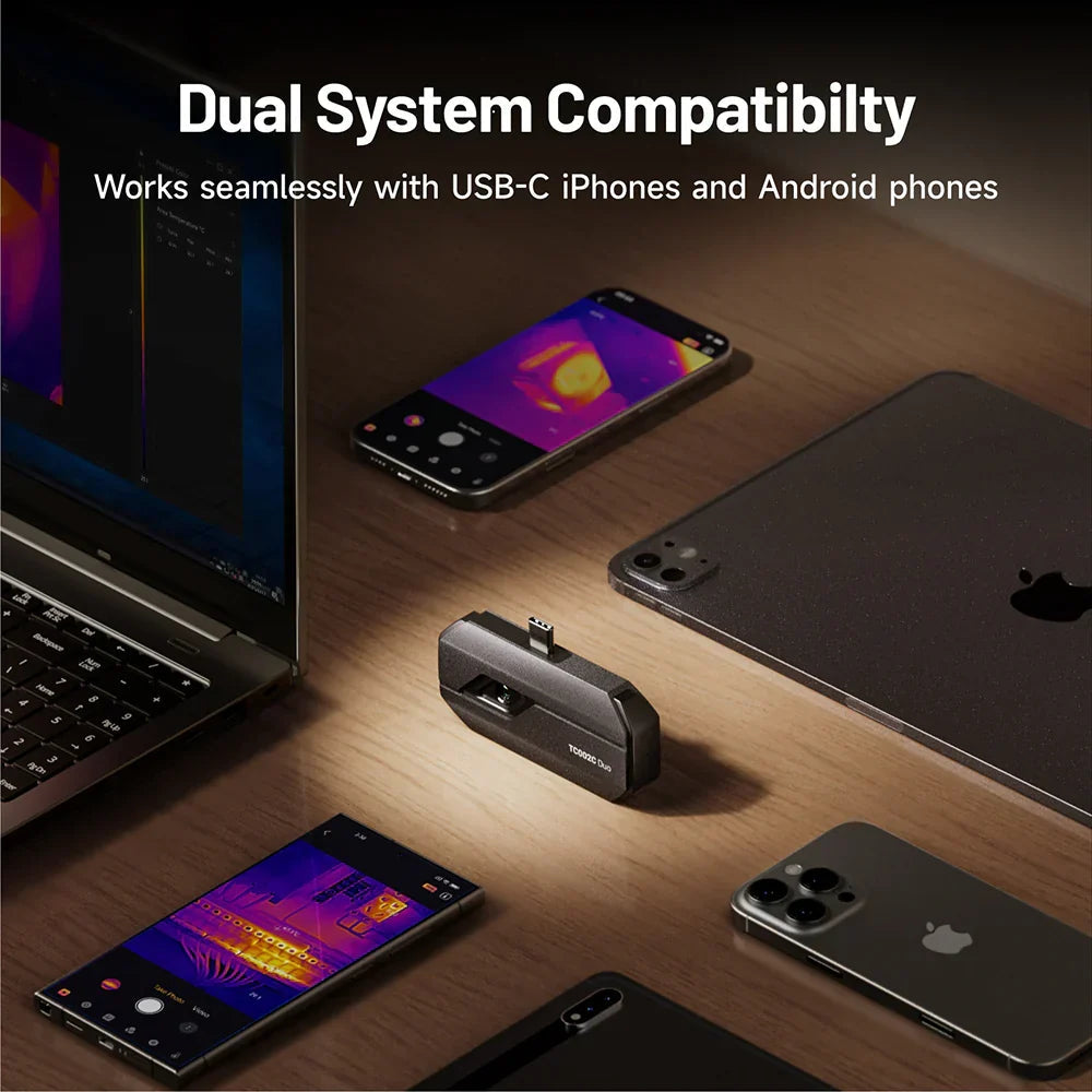 TOPDON TC002C Duo Thermal Camera USB-C iPhone & Android Topdon