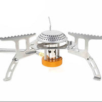 3500W Outdoor Gas Burner Windproof Camp Stove Butane Burner Piezo Ignition Folding Ultralight Split Stove FairTools