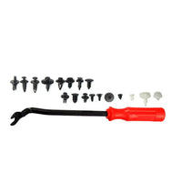 415pcs Plastic Car Vehicle Trim Clips Automobile Door Panel Fastener FairTools