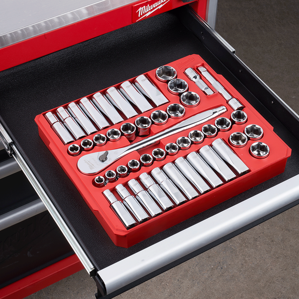 1/2" Drive 47PC Metric and SAE Ratchet and Socket Set FairTools