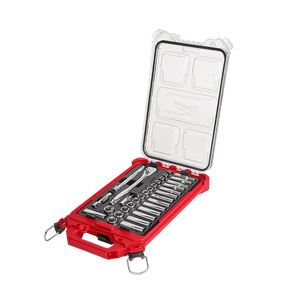 Milwaukee 32 Piece PackOut 3/8" Ratchet & Socket Set