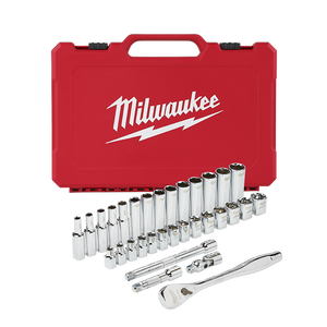 Milwaukee 3/8" Drive 32pc Ratchet & Socket Set