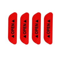 4pcs Decal Warning Tape Car Door Reflective Stickers FairTools