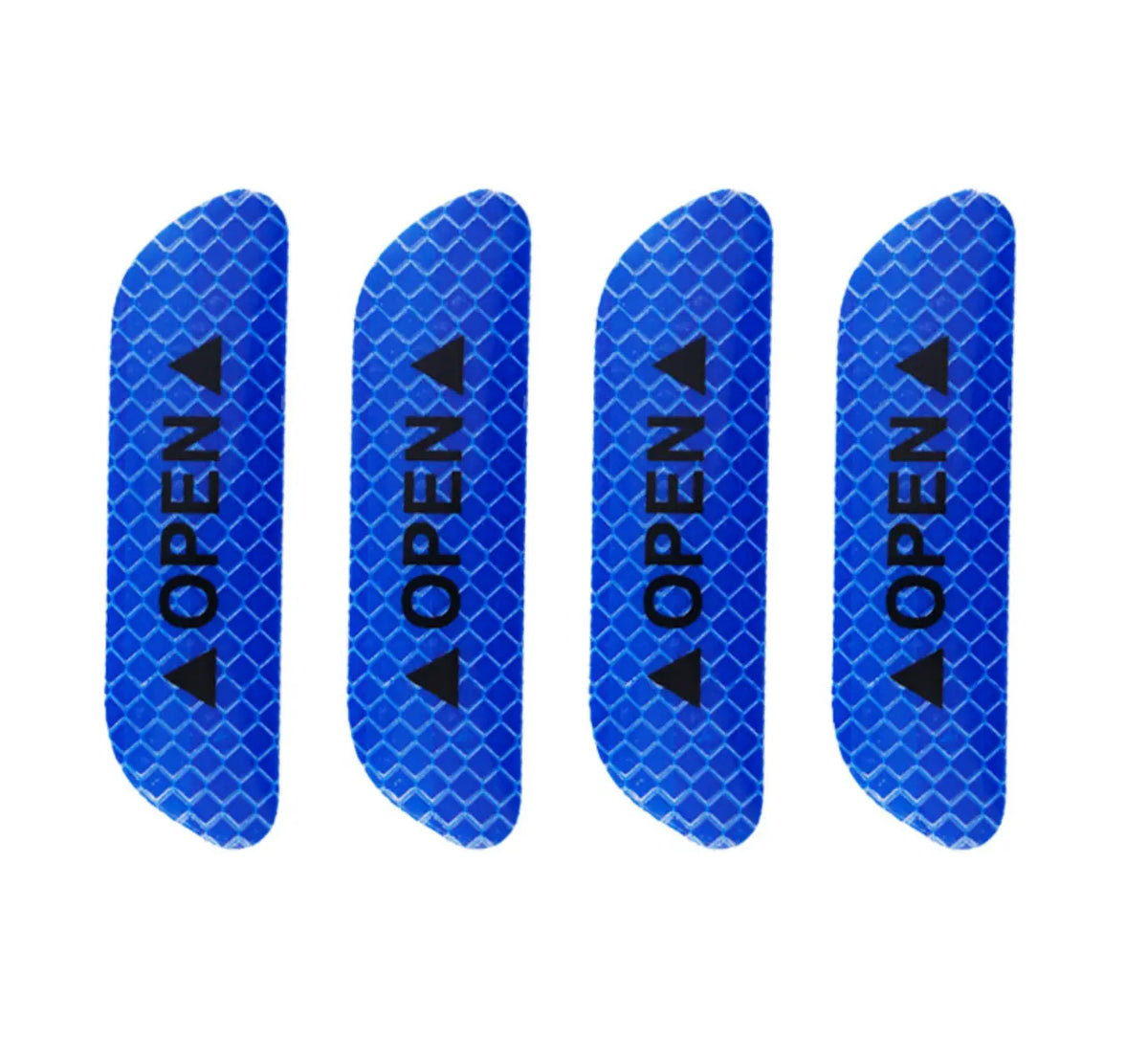 4pcs Decal Warning Tape Car Door Reflective Stickers FairTools