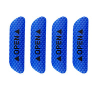 4pcs Decal Warning Tape Car Door Reflective Stickers FairTools