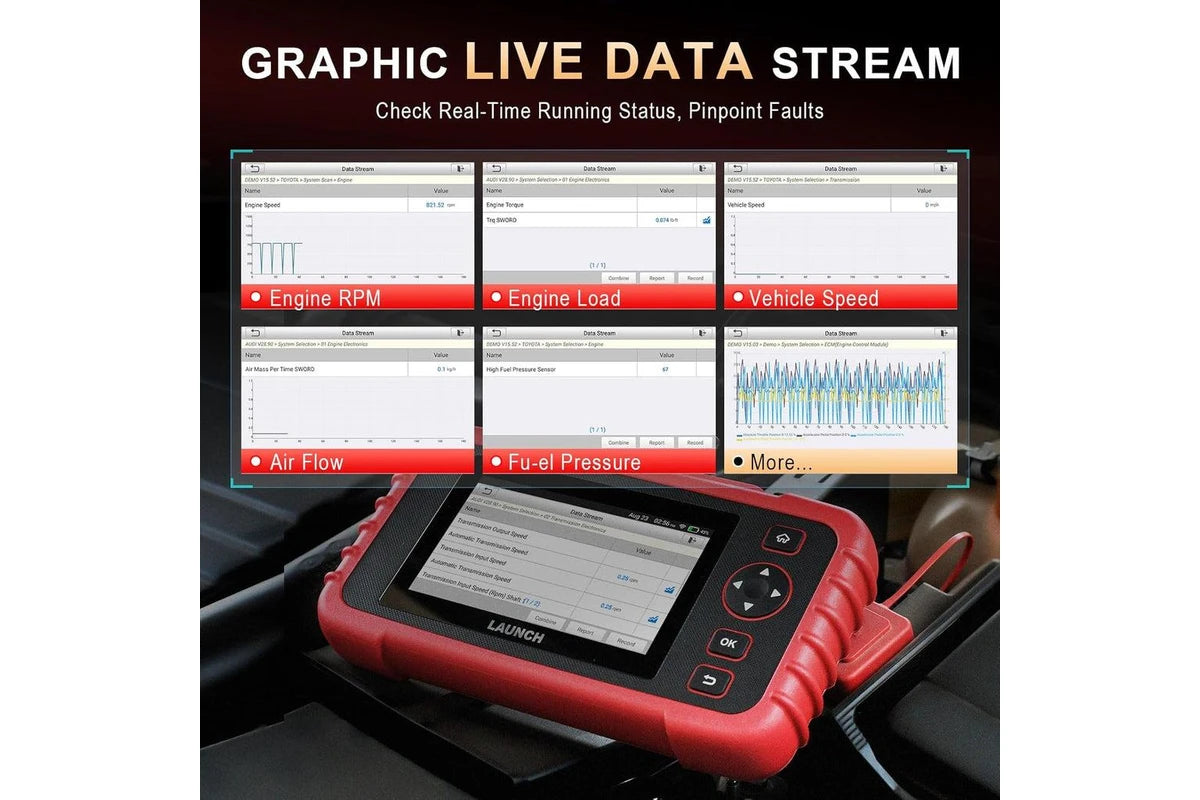 LAUNCH CRP123X Plus All-System OBD2 Diagnostic Scanner LAUNCH