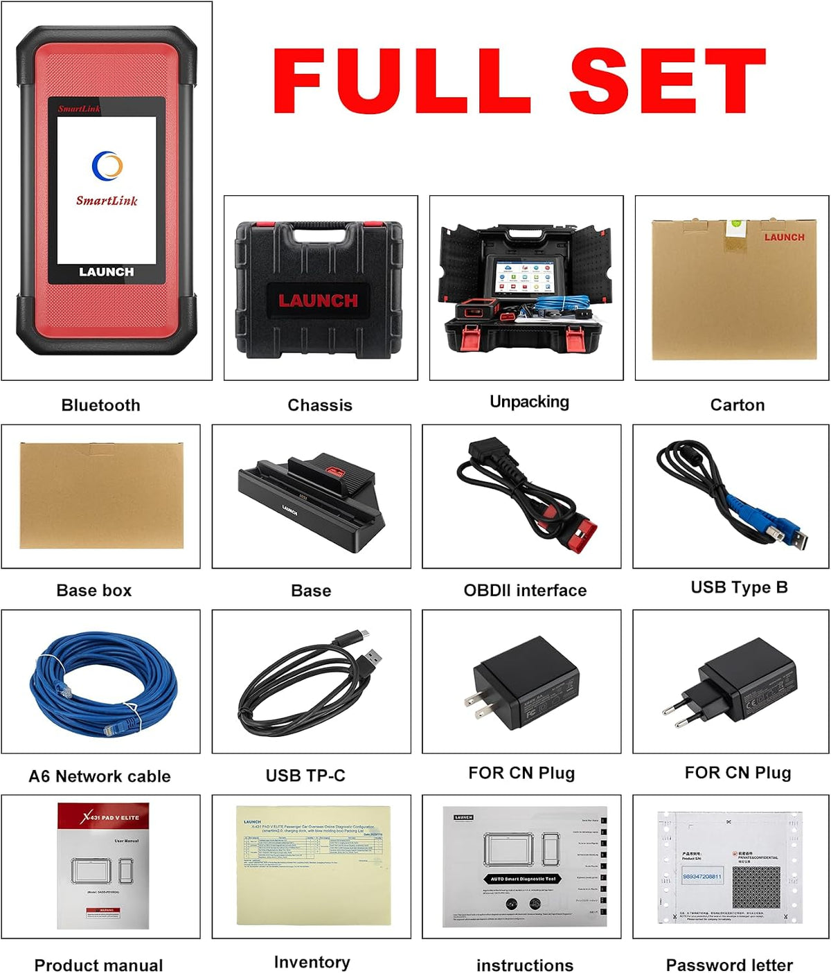 LAUNCH X431 PAD V ELITE Online ECU Programming Scan Tool LAUNCH