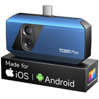 TOPDON TC001 MAX Dual-Lens Thermal Imaging Camera for USB-C iPhone iPad Android Topdon