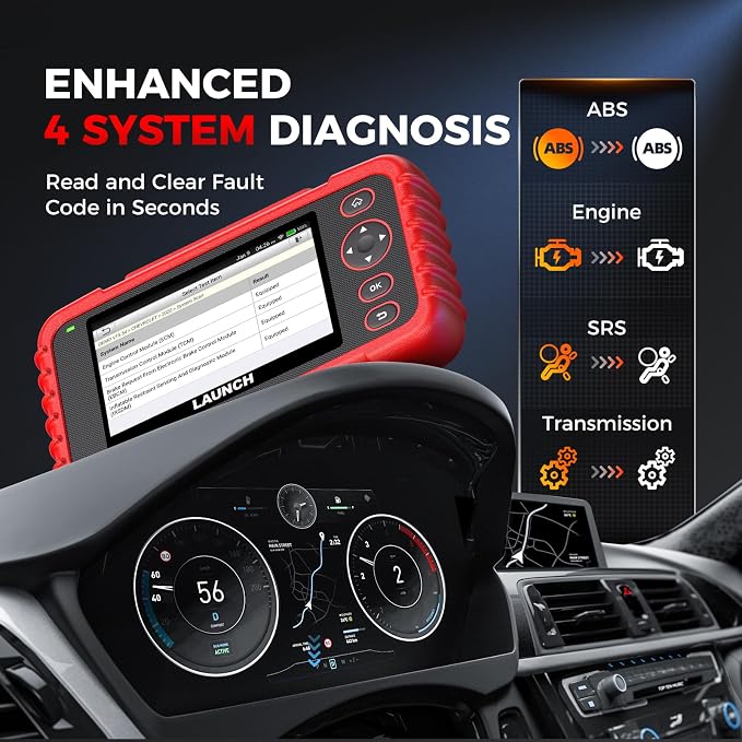 Launch CRP123X Code Reader Scan Tool Diagnostic Car Scanner LAUNCH
