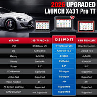 LAUNCH X-431 Pro TT 8'' OE-Level Full System Diagnostic Scan Tool LAUNCH