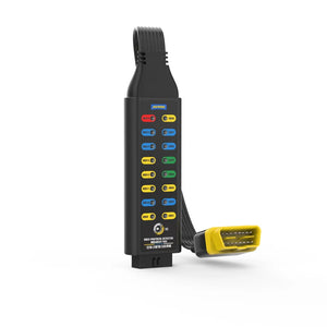 AUTOOL MMT580 OBD II Protocol Detector Breakout Box Diagnostic Tools ECU Power Supply
