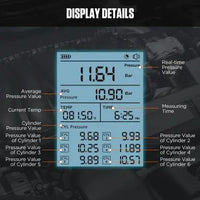 AUTOOL PT610 Cylinder Pressure Gauge Automotive Tool Autool