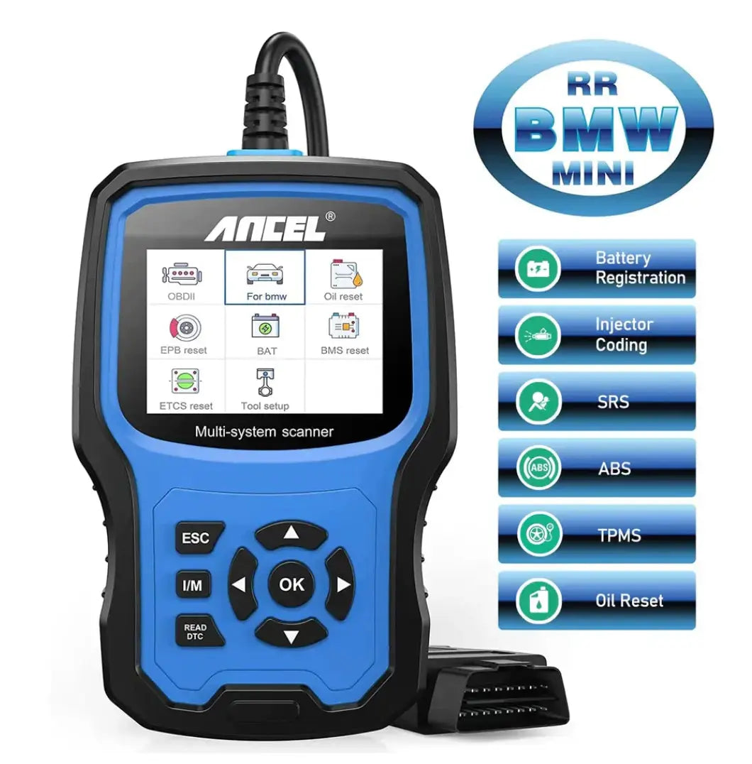 Ancel BM700 BMW Diagnostic Scan Tool Full Systems All Functions OBD1 OBD2 - FairTools