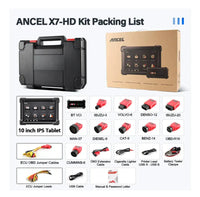 Ancel X7 HD Heavy Duty Truck Diagnostic Scanner Full System 12V 24V - FairTools