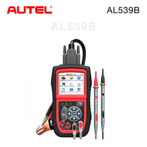 Autel AL539B Full OBD2 Scanner 3-in-1 Code Reader Battery Tester Avometer for 12 Volts Batteries