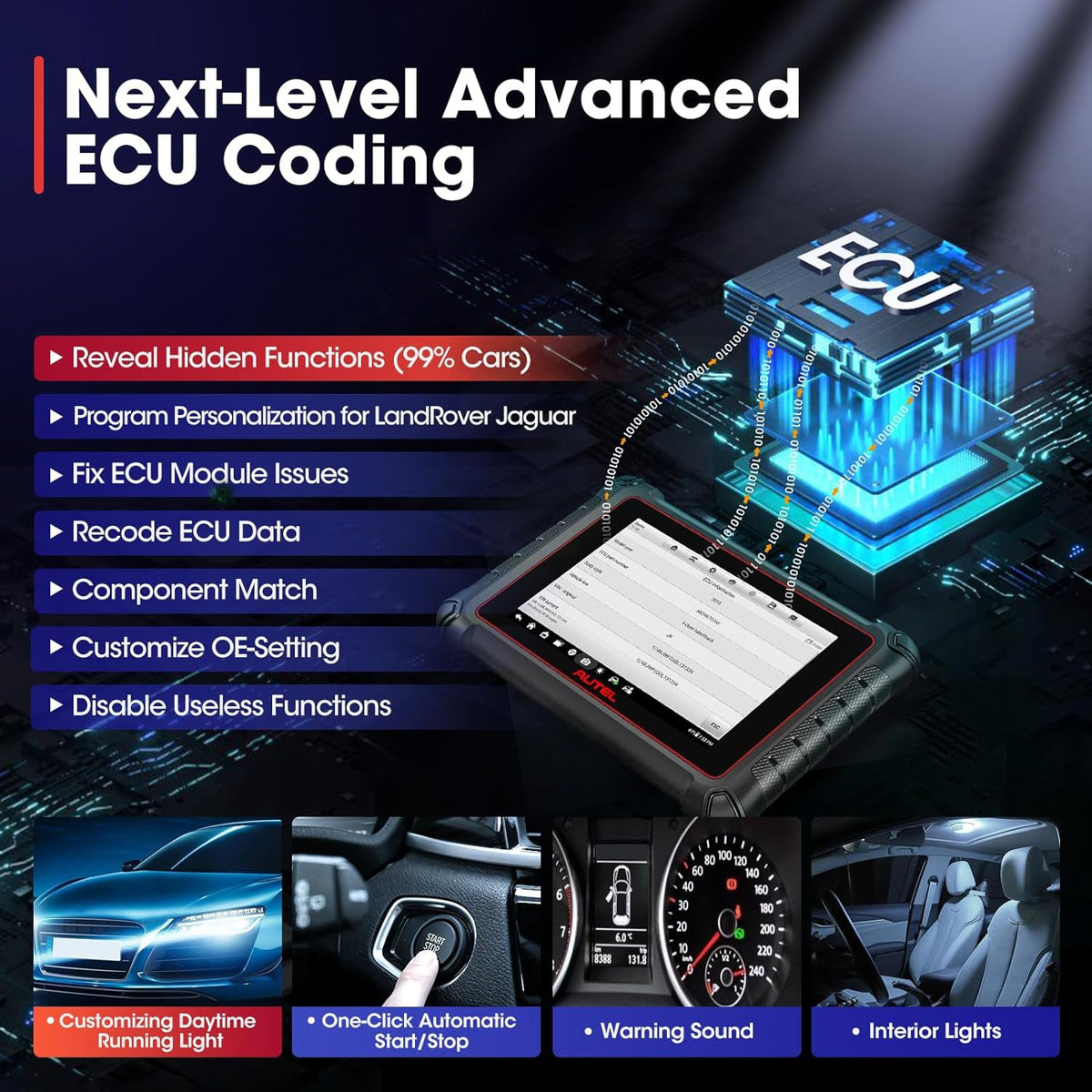 Autel MaxiPro MP900 Diagnostic Scanner CAN FD & DoIP Scan Tool Autel