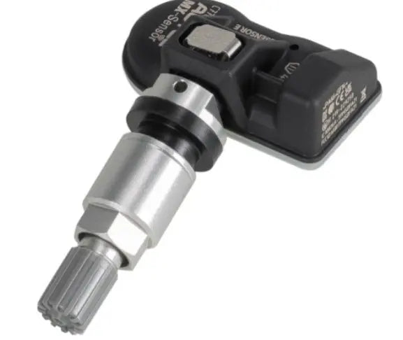 Autel MaxiTPMS 315MHz/433MHz 2 in 1 with TPMS Tool MX-Sensor Programmable fit Tire Pressure Monitoring OEM TPMS Sensors Press-in Metal Valves,Pack of 4PC Sensors Autel
