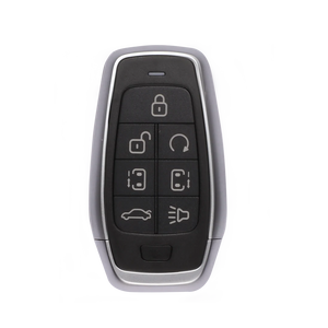 Autel IKEY AT007AL 7-Button Key, Universal Car Key Work with Autel KM100 IM508S