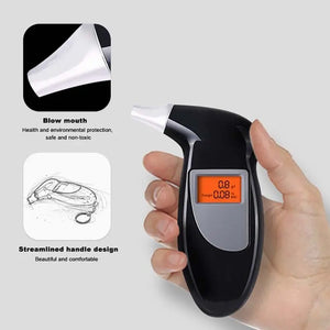 Automatic Digital Alcohol Tester Detector Breath Analyzer with LCD Display
