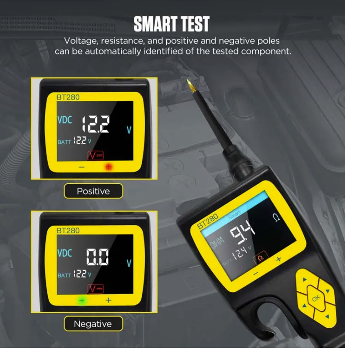 Autool Bt280 Automotive Electrical System Circuit Tester Autool