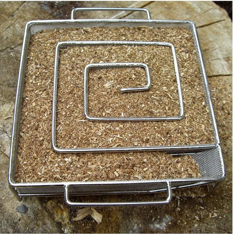 Barbecue Cold Smoke Generator Grill Smoker Box - FairTools Barbecue Cold Smoke Generator Grill Smoker Box
