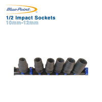 Blue Point 1/2 Impact Sockets 10MM-16MM 7 Sockets BluePoint