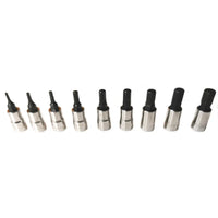 Blue Point 1/4 Drive Hex Sockets 2mm-9mm - FairTools Blue Point 1/4 Drive Hex Sockets 2mm-9mm