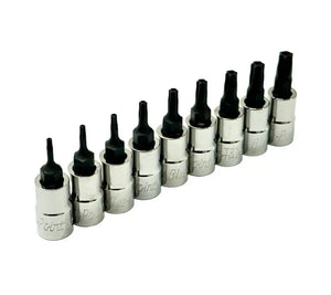 Blue Point 1/4" Drive External Tamper Torx Sockets