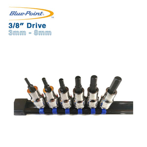 Blue Point 3/8 Drive Hex Sockets 3mm - 8mm