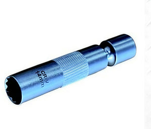 Blue Point 3/8" 14mm Thin Wall, Swivel Spark Plug Socket