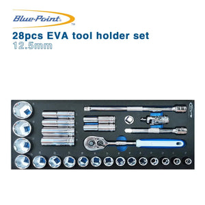 Blue Point EVA tool holder set - 12.5mm series metric sockets 28pcs BLPEVA3