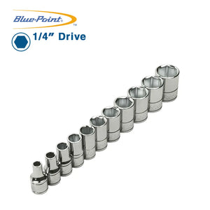 Blue Point Metric 1/4 Drive Short Sockets 3.5mm-14mm