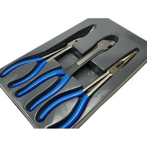 Blue Point Pliers/Cutters, Long Reach, 3 pc BDGPL300LR