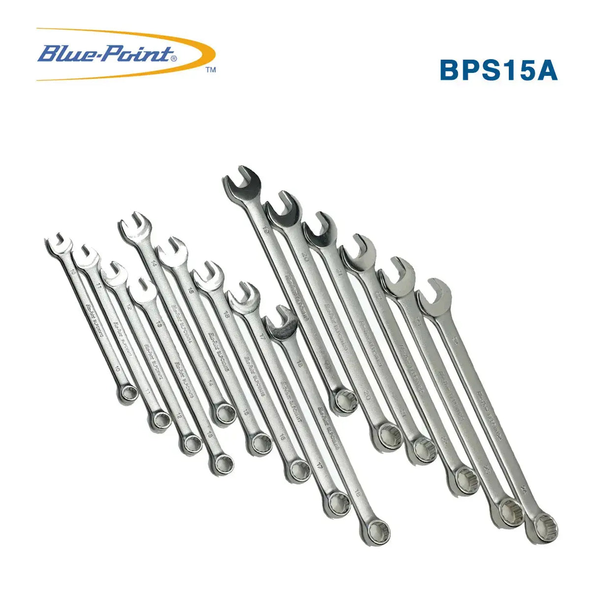 Blue Point Single Direction Combination Wrench Set BPS15A - FairTools