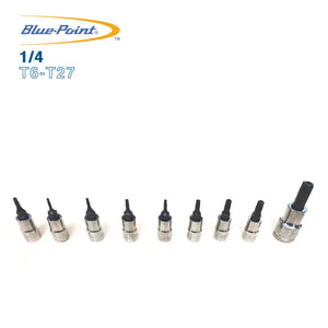 Blue Point Torx Tamper Sockets 1/4 T6-T27