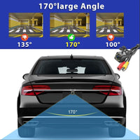 Camera Reverse 12 LED Car Backup Wide View Angle - FairTools Camera Reverse 12 LED Car Backup Wide View Angle