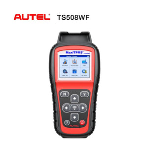 Autel MaxiTPMS TS508WF Relearn Tool, Program MX-Sensors(315/433 MHz), Activate/Relearn All Sensors, TPMS Reset, Read/Clear TPMS DTCs, Key Fob Testing