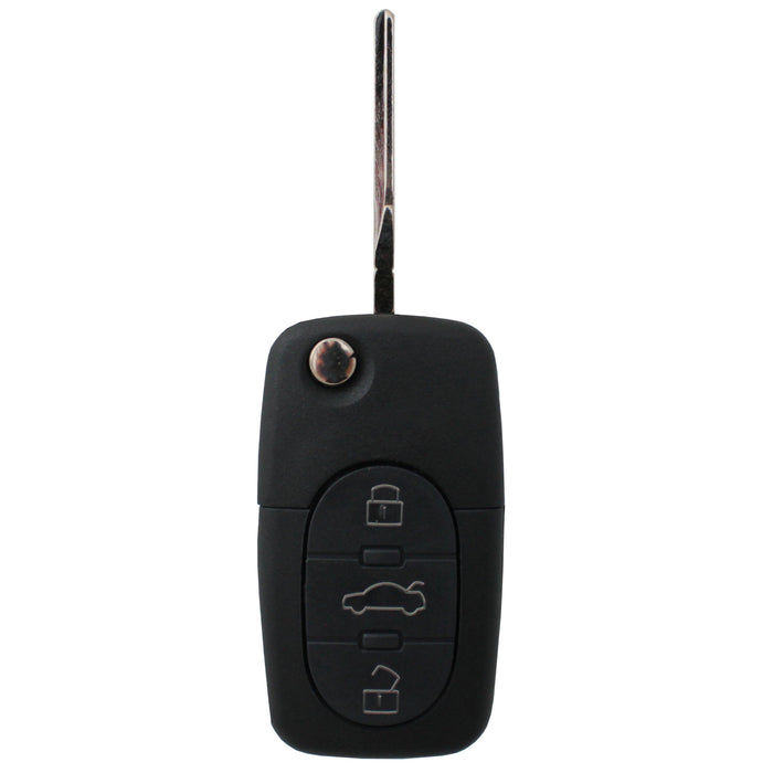 Audi A2, A4 & S4 3 Button HU75T Flip Key