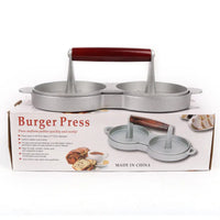 Double Burger Press Patty - FairTools Double Burger Press Patty