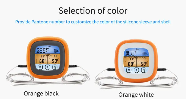 Double Probe BBQ Thermometer Food Meat Temperature Measurement Tool ThermoPro