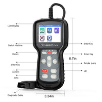 Eucleia TabScan A411 Car Diagnostic Scanner Code Reader Engine Bluetooth OBD2 Scanner Eucleia